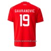 Camiseta de fútbol Suiza Mario Gavranovic 19 Primera Equipación Mundial 2022 - Hombre